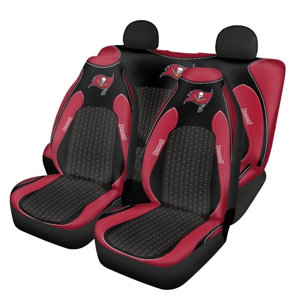 Tampa Bay Buccaneers Car Seat Covers 5 Seater Pickup Truck SUV Seat Protectors eBay