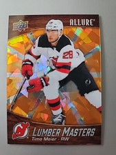 2023-24 Allure Hockey Lumber Masters Orange Timo Meier LM-4 183/399 New...