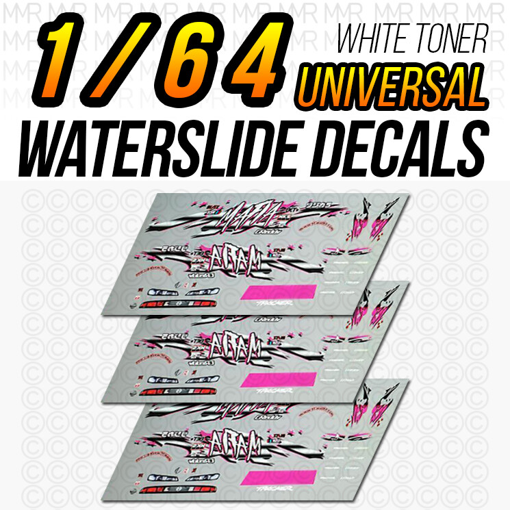 1/64 Scale DRIFT S14 NISSAN Head Tail Light WaterSlide Decal for