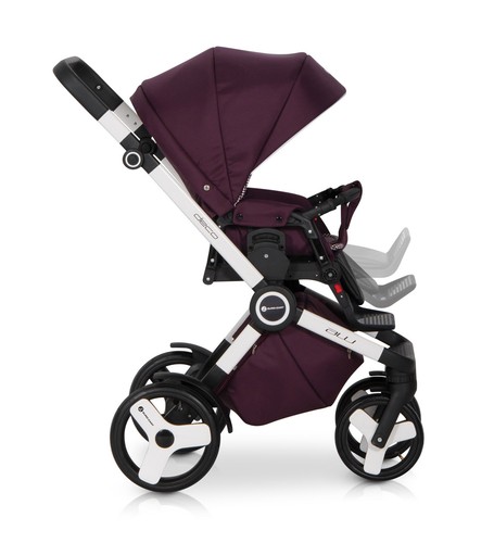 EUROCART DECO 2in1, BABY STROLLER PRAM CARRYCOT + PUSHCHAIR ,FREE EXTRAS! - Picture 8 of 34