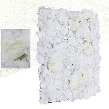 6pcs Artificial Rose Hydrangea Flower Wall Panels Wedding Party Decor 60 x 40cm