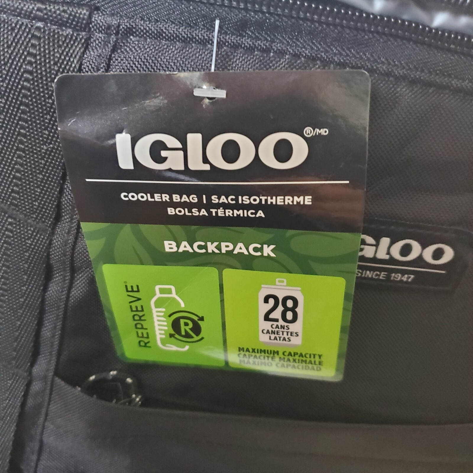 IGLOO 28 CAN BACKPACK COOLER (NEW) eBay