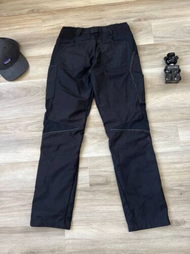 Engelbert Strauss Motion Ladies Black Work Cargo Trousers Size L EU 38R - Picture 2 of 6
