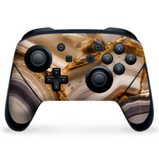 Nintendo Switch Pro Controller Skin Decal Vinyl Wrap - Rock Disection Geode