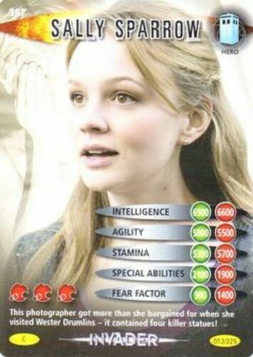 INVADER DOCTOR WHO CARDS BASE / BASIC 377 TO 599 BATTLES IN TIME CHOOSE - Picture 20 of 195
