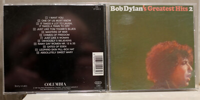 Bob Dylan Greatest Hits Volume Two CD 1967 Sony Columbia COL471243-2