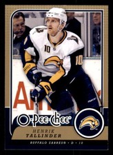 2008-09 O-Pee-Chee #165 Henrik Tallinder Buffalo Sabres