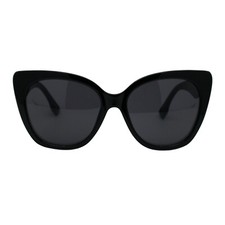 Womens Butterfly Sunglasses Designer Style Square Cateye Shades UV 400