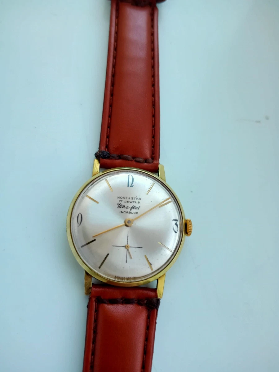 North Star 17 Jewel Ultra Flat Mens Swiss Dress Choisi Watch Co
