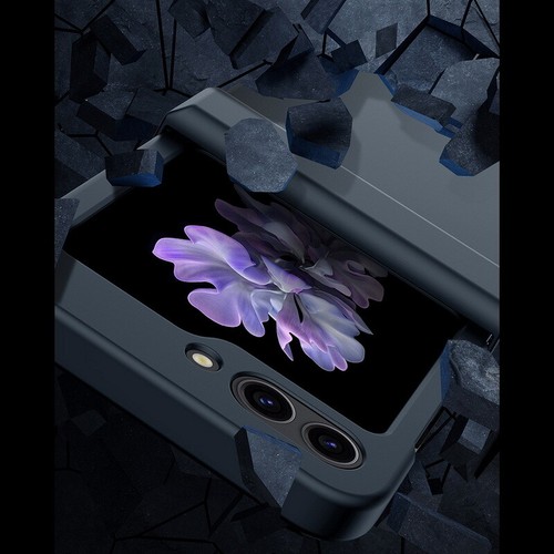 For Samsung Galaxy Z Flip5 PC Plain Color Ultra-thin Shockproof Hard Case Cover - Picture 10 of 21