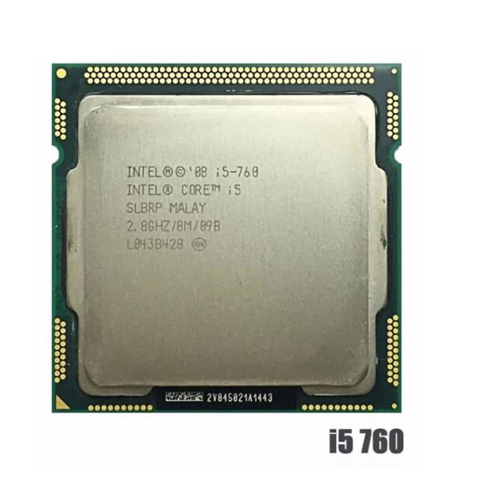 Intel Core i5-760 Quard-Cores 2.8GHz 4 Thread 8MB LGA 1156 Desktop Processor 95W - Image 2 of 4