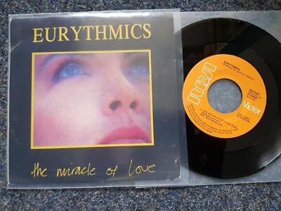 7'' Single Vinyl Eurythmics - The miracle of love SPAIN