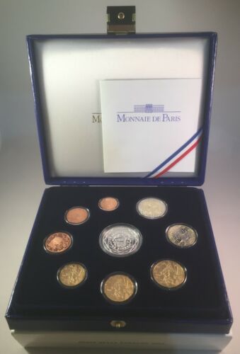 France Euro Coins Coin Set 2008 Polished Plate PP - Picture 1 of 1