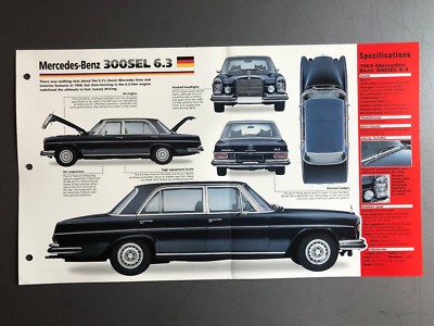 1968 - 1977 Mercedes-Benz 300SEL 6.3 Sedan IMP 1968 - 1977 Mercedes-Benz 300SEL 6.3 Sedan IMP