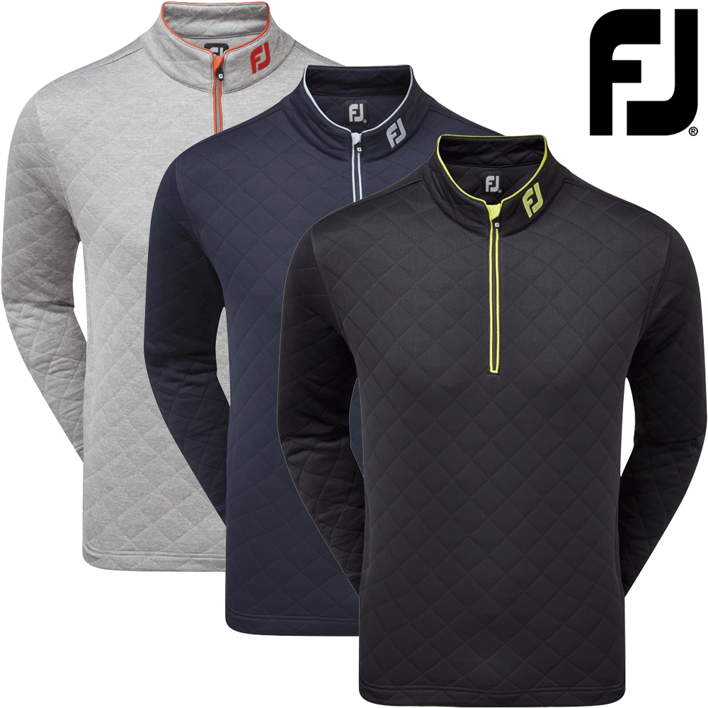 FOOTJOY DIAMOND QUILTED CHILL OUT 1 2 ZIP PULLOVER ALL SIZES 50 OFF RRP eBay
