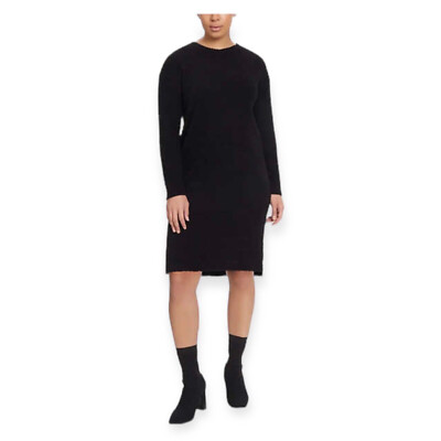knee length dresses for ladies Long Sleeve Slit Midi Dress Tan / XL