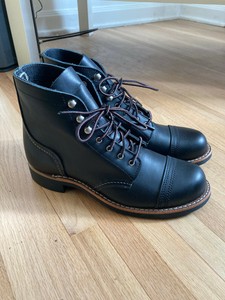 Brand New Red Wing Iron Ranger Black Women S Size 8 Ebay