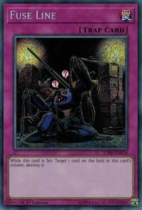 Fuse Line - CIBR-EN078 - Secret Rare - 1st Edition x3 - Near Mint