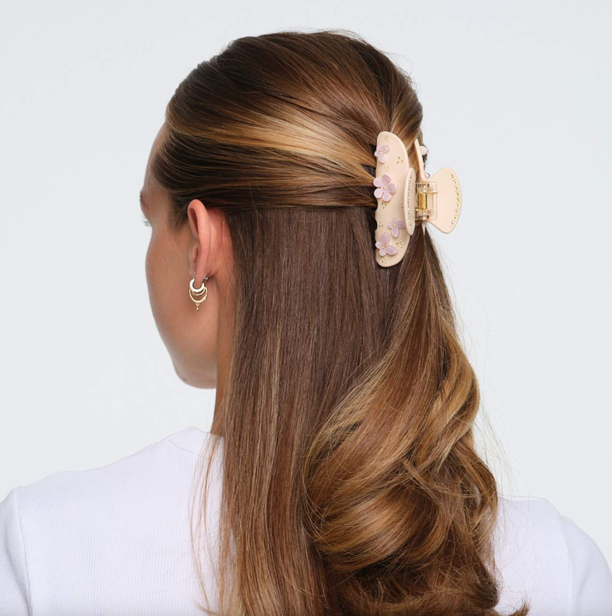 Emi Jay Leche Hair Claw Clip-Brand New Big Effing Clip® Hair Claw in Leche ‐ Emi Jay main image 2