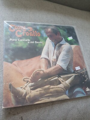 Tony Croatto - Um meinen Leuten zu singen LP Latin 1978