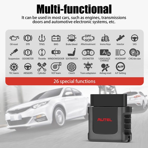 VCI Bluetooth Connector Adapter Autel MaxiCom MK808TS MK808BT Diagnostic Scanner - Picture 3 of 12
