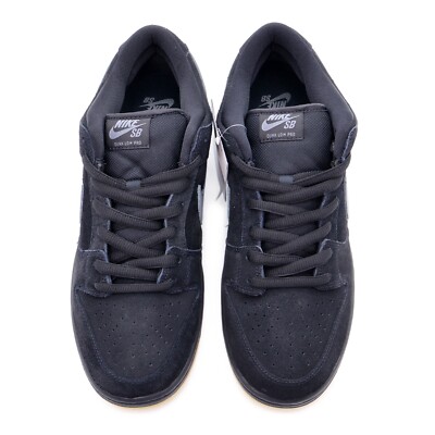 BQ6817-010 Nike SB Dunk Low Pro Black Fog Gum Light Grey (Men's