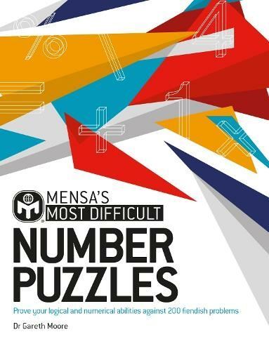 Mensa's Most Difficult Number Puzzles by Dr. Gareth Moore Paperback
