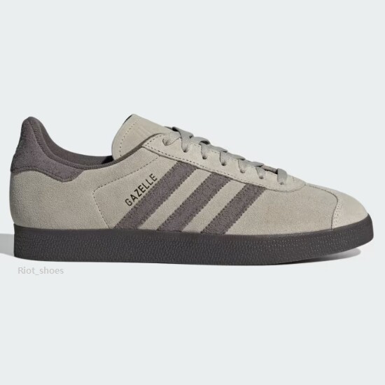 ★adidas★ Gazelle Puti Gray / IG2098 Adidas Gazelle Suede Shoes 'Putty Grey' - IG2098