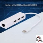 Ablewe Adaptador Usb Ethernet Adaptador Ethernet Usb 4 1 De Aluminio Puerto Lan De Red