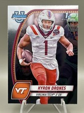 2024 Bowman University U Chrome 1st KYRON DRONES #119 Virginia Tech Hokies RC