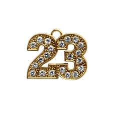 Endea Graduation Gold Tassel Date Bling Charm Year 2023