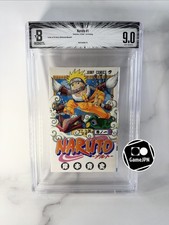 BGS 9.0 Naruto #1 Vol 1 2000 Manga Classificato 1° Stampa Japanese Jump Comics