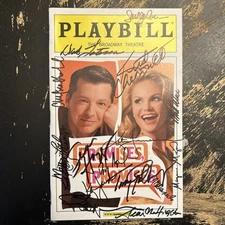 Promises, Promises Cast Signed Playbill April 1010 Sean Hayes Kristin Chenoweth