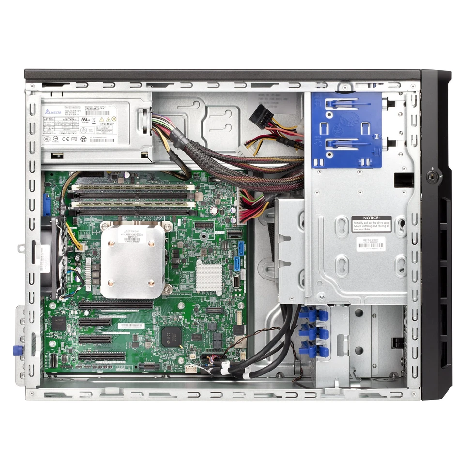 HPE ProLiant ML30 Gen9 4LFF Tower Configurable Xeon E3-1200 v6, Up to 64GB RAM - Image 3 of 4