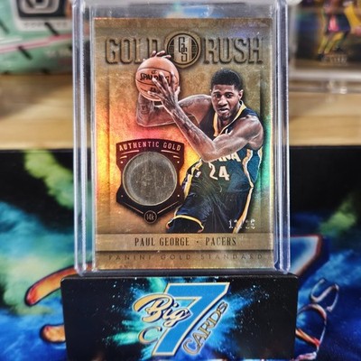 2012-13 Panini Gold Standard Gold Rush Paul George Authentic 14k Gold /25 WOW!