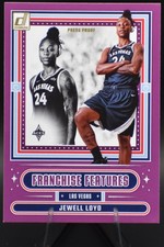 Jewell Loyd 2025 Panini Donruss Franchise Features #9 Purple Press Proof + Base