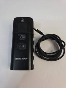 QuietKat 21QKWBL-2000 Explorer 2000 LED Headlight for Electric Bikes, White/Red