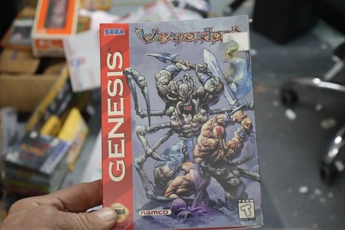 WeaponLord (Sega Genesis) Box, NEW SEALED