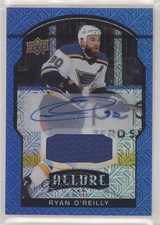 2020-21 Upper Deck Allure Blue Line Jerseys 18/25 Ryan O'Reilly #37 Auto 1qa6