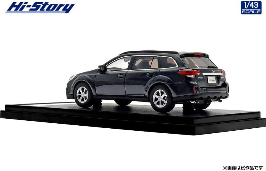 Hi Story 1/43 SUBARU LEGACY OUTBACK 2.5i EyeSight (2012) Dark Gray