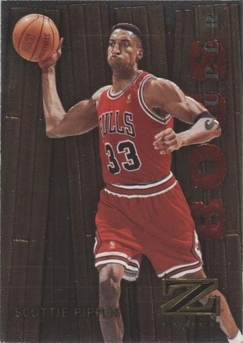 Scottie Pippen Bulls 1997-98 Skybox Z-Force Z-Peat Big Man On