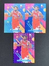 Joel Embiid 2025-26 Topps Finest Common Sky Blue Base /200 /100 #30 Lot 3