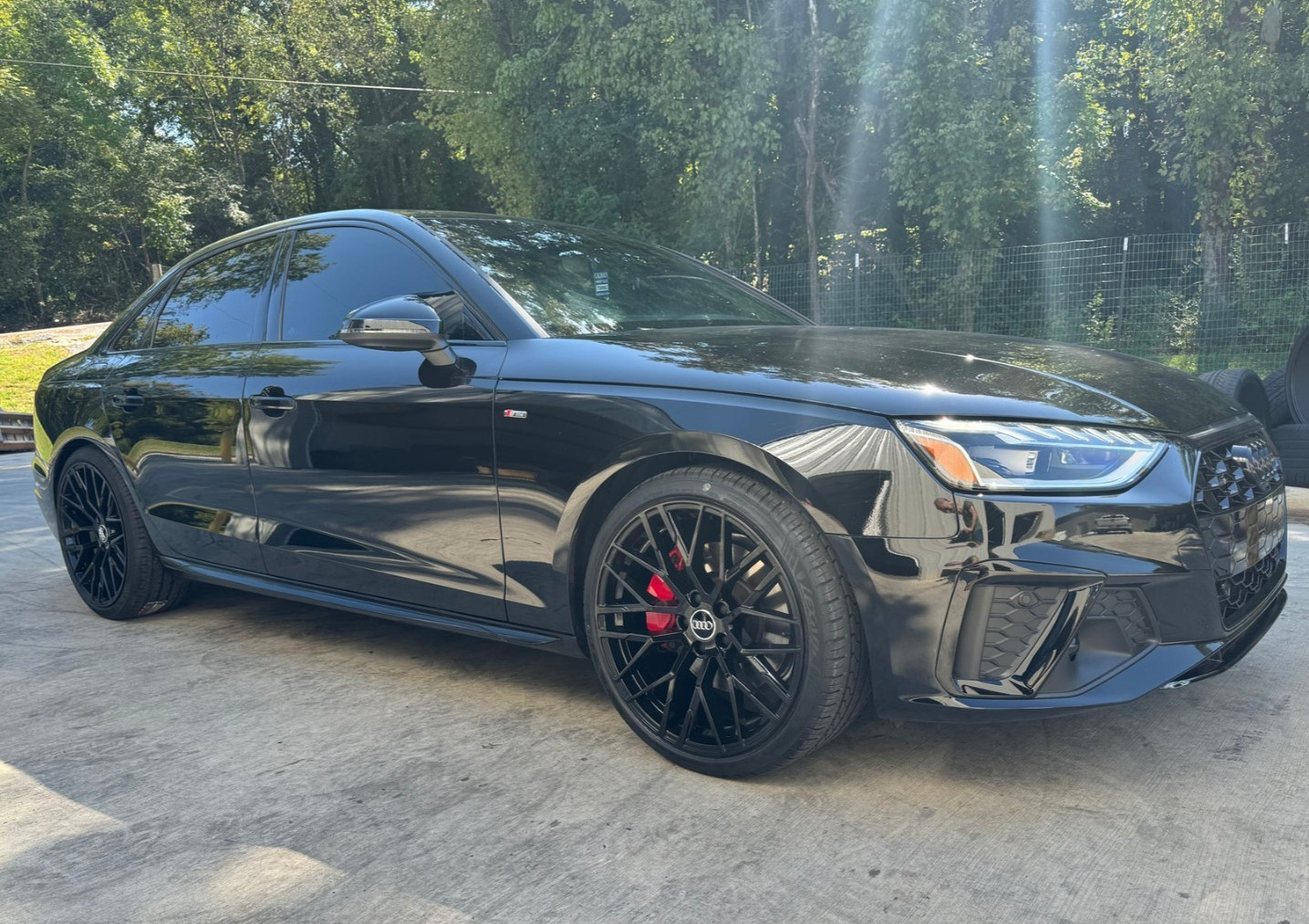 18X8" ET35 AUDI R8 V10 STYLE WHEELS 5X112 RIMS FITS A3 S3 A4 S4 A5 S5 A6 S6 A7