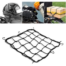 Gepäcknetz Fahrrad Motorrad mit 6 Haken sichern Lasten strapazierfähig 30x30cm