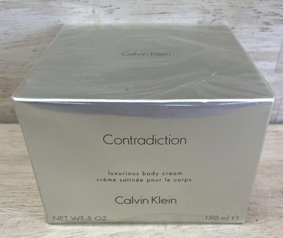 Contradiction by Calvin Klein Women Luxurious Body Cream 5oz NEW Sealed 150ML