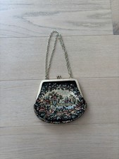 Vintage Tapestry Floral Purse