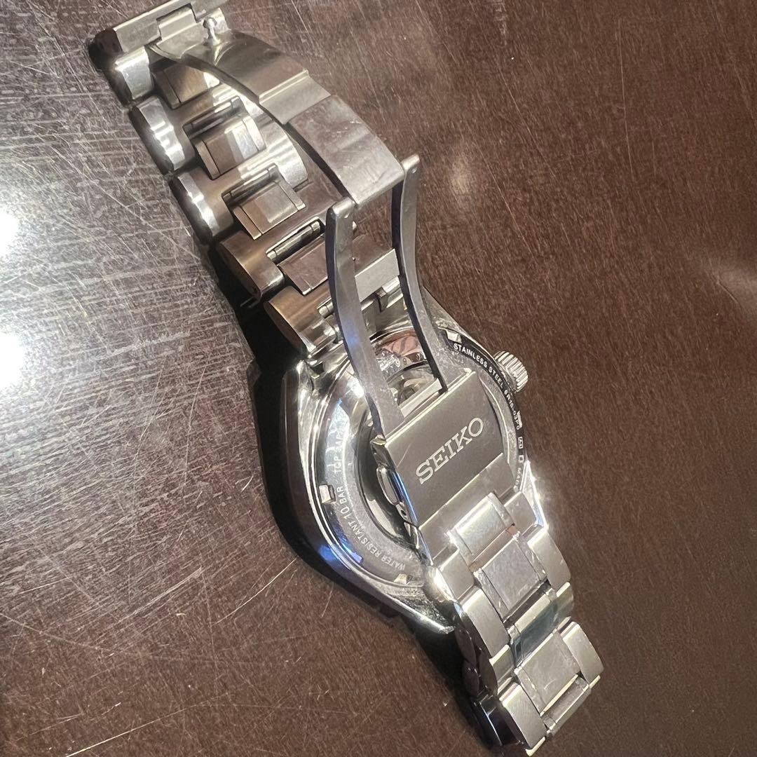 Final reduction SEIKO automatic watch black SARX0… - image 3
