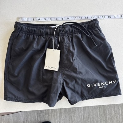 BRAND NEW AUTHENTIC Givenchy Size Large  Black Swim Shorts!