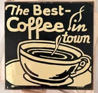 VINTAGE MummertMETAL USA Made Tin Sign "The Best Coffee" Advertising Retro