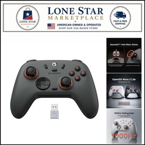 Controlador inalámbrico Nova Lite 2 para PC con joysticks de efecto Hall y respuesta de 1000Hz